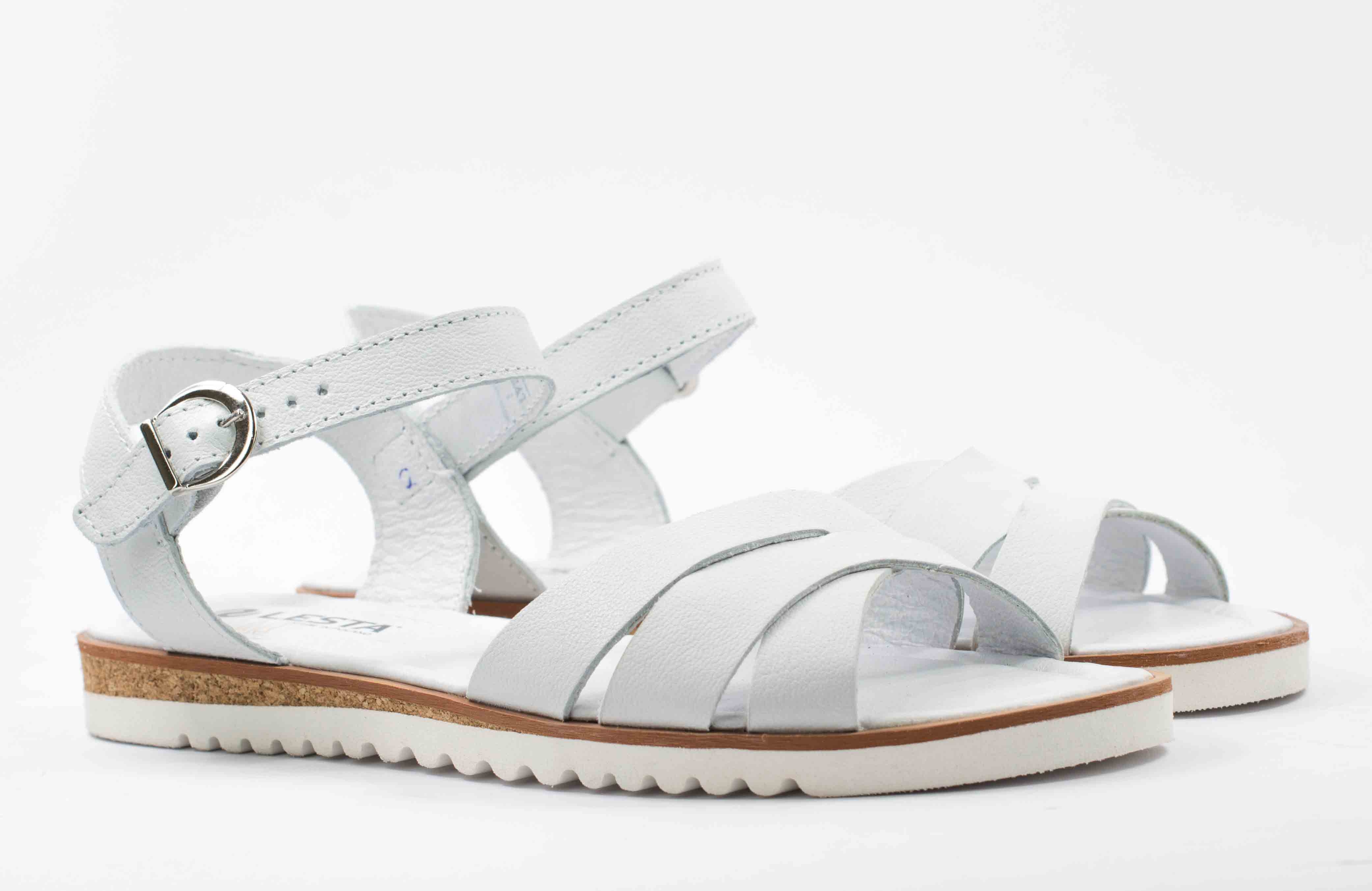 Женские Босоножки Натур. Кожа LESTA * 1246-1-0044