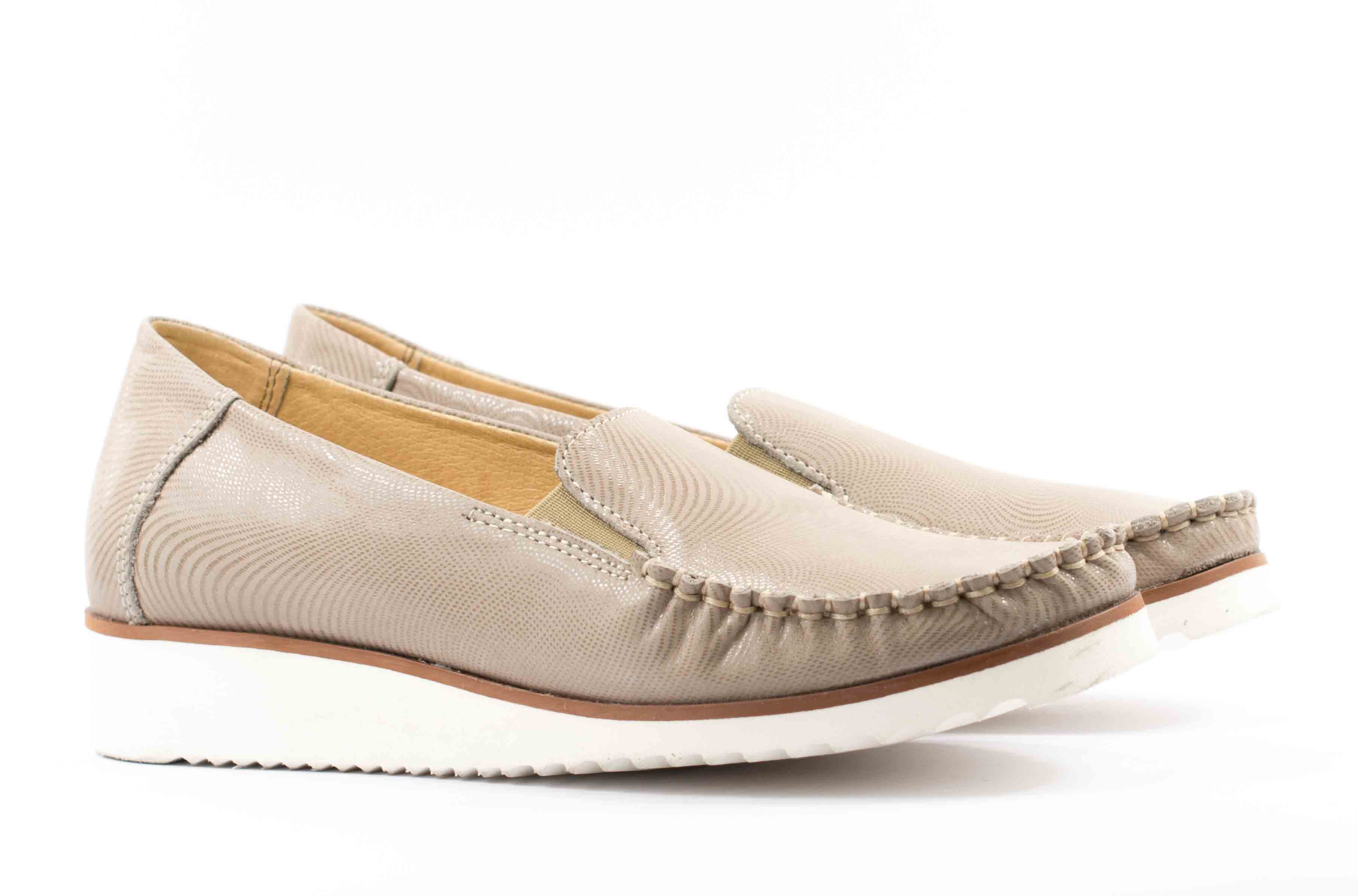 Женские Мокасины Натур. Кожа LESTA * 4191-1-2202