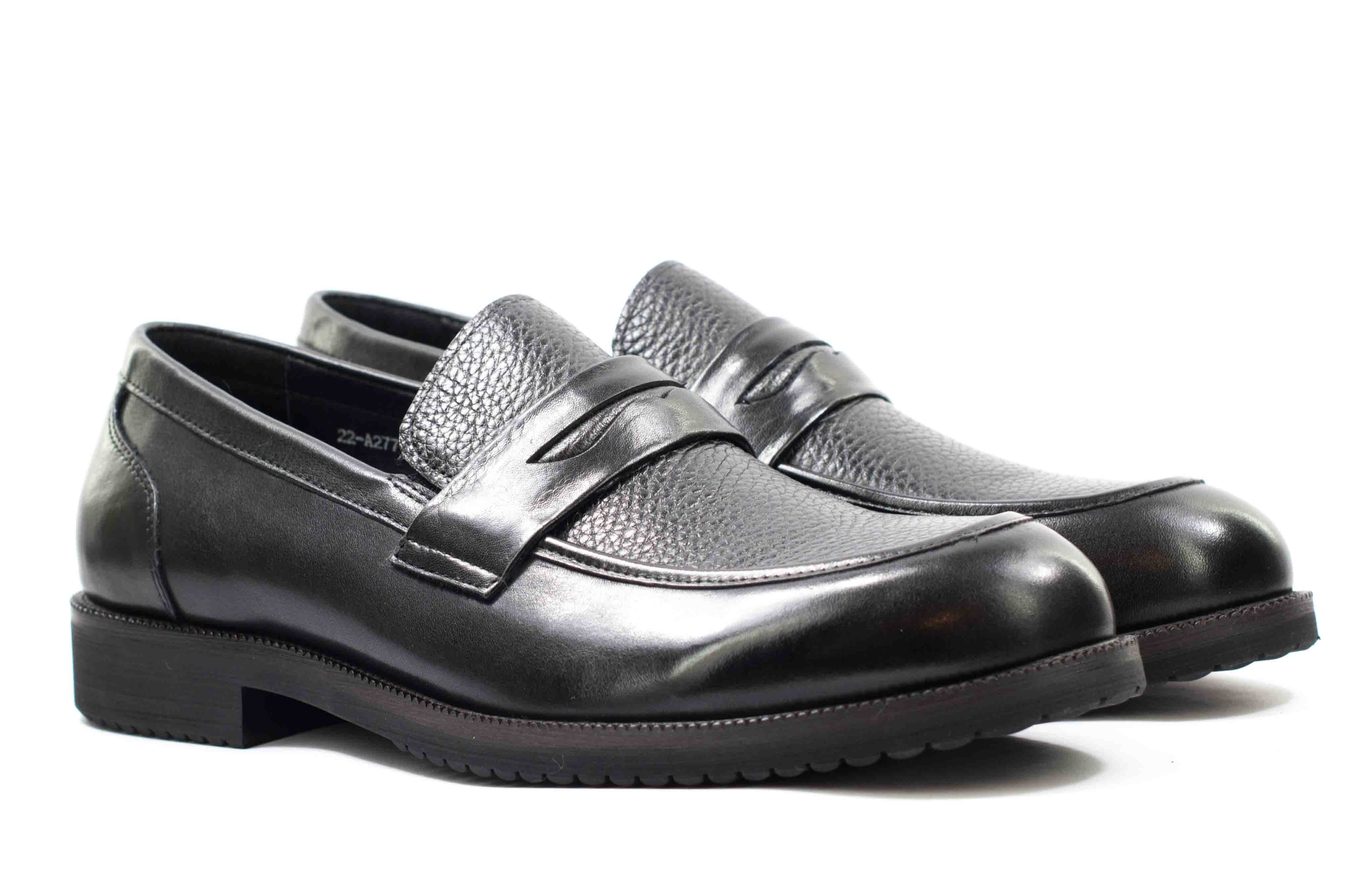 Мужские Туфли лоферы Натур. Шкіра VITTO ROSSI * 22-A277-D11-SW3