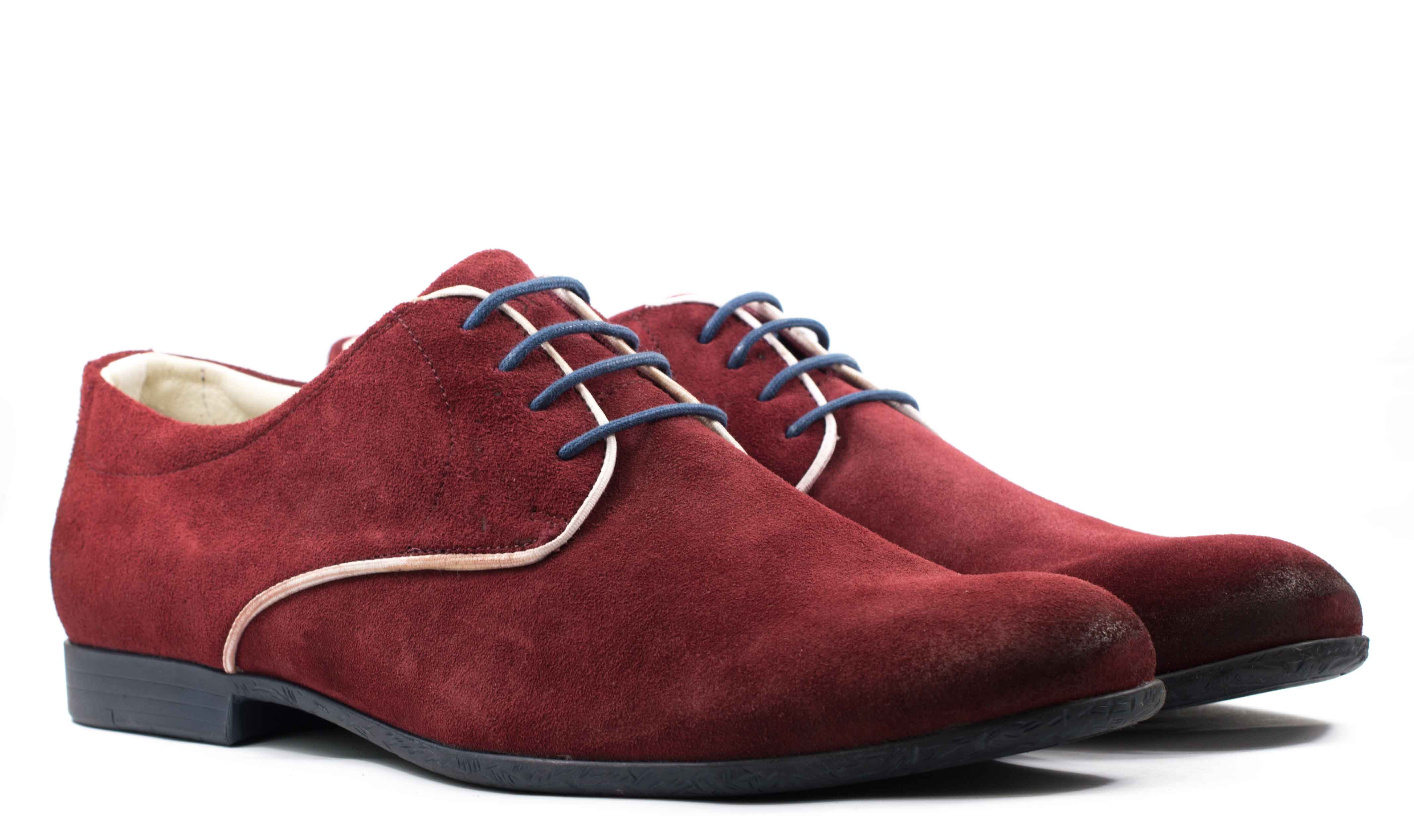 Мужские Туфли модельные Натуральна замша BADURA * 7469