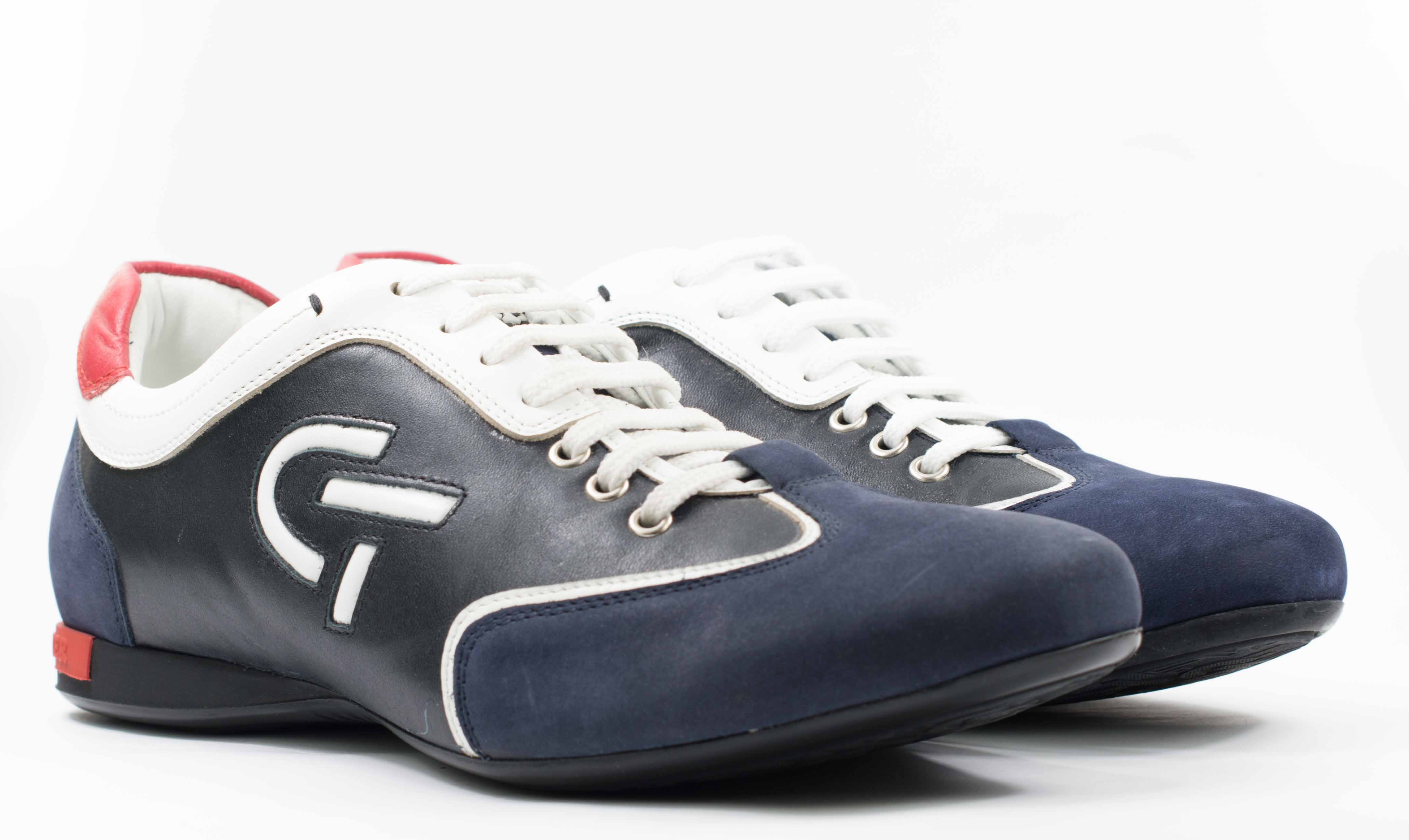 Мужские Кроссовки Натур. Кожа STEPTER * 4315 СИНИЕ