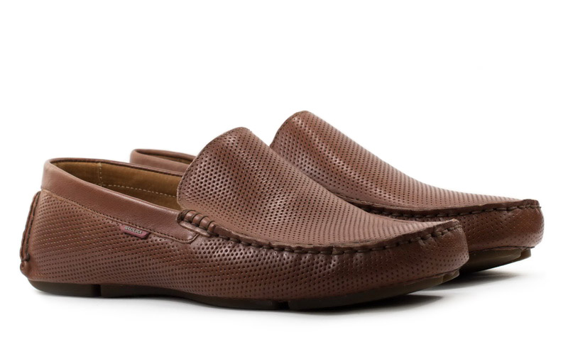 Мужские Мокасины Натур. Кожа BADURA * 2205-1024