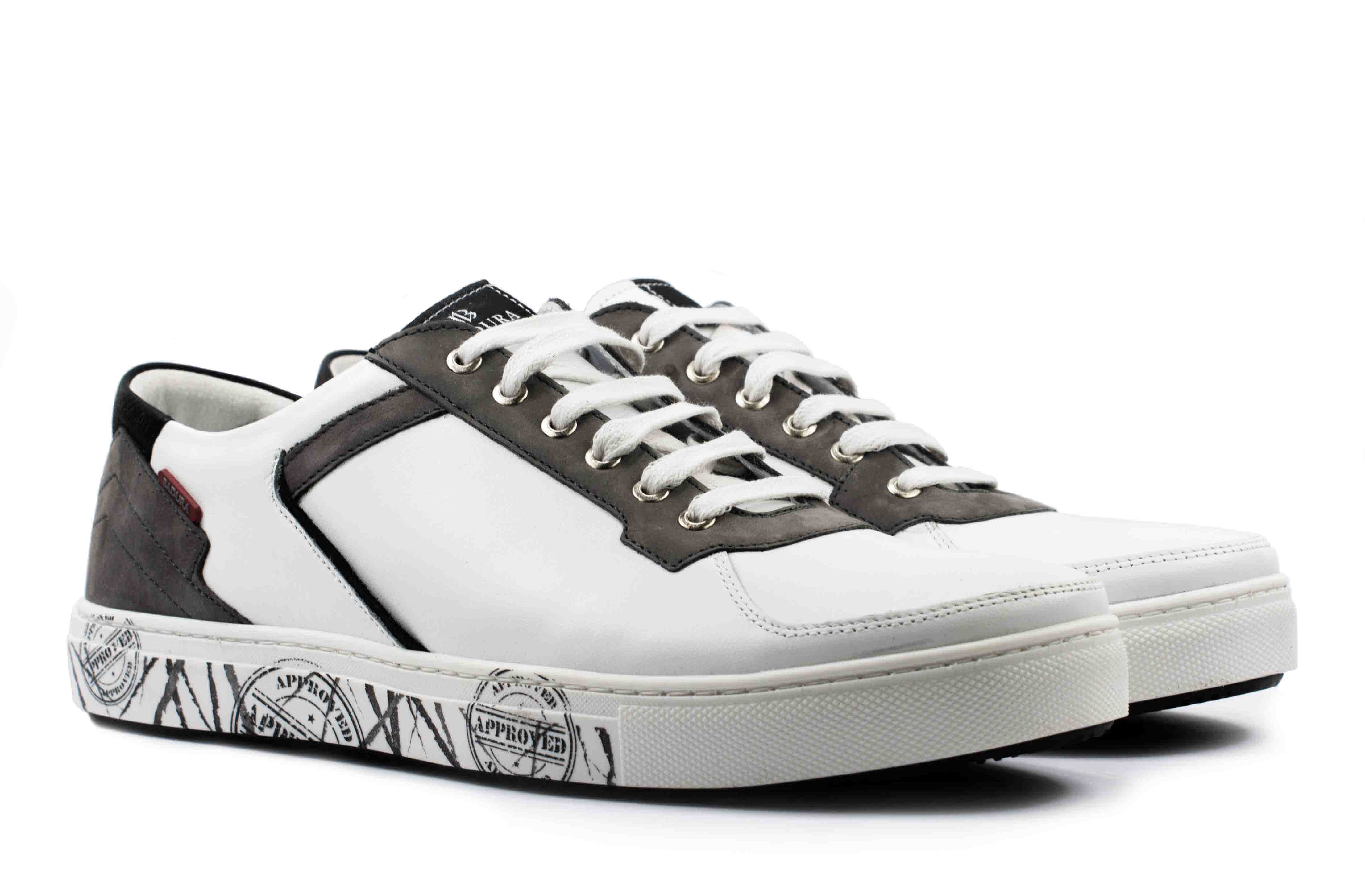 Мужские Кеды Натур. Шкіра BADURA * 3361-1021