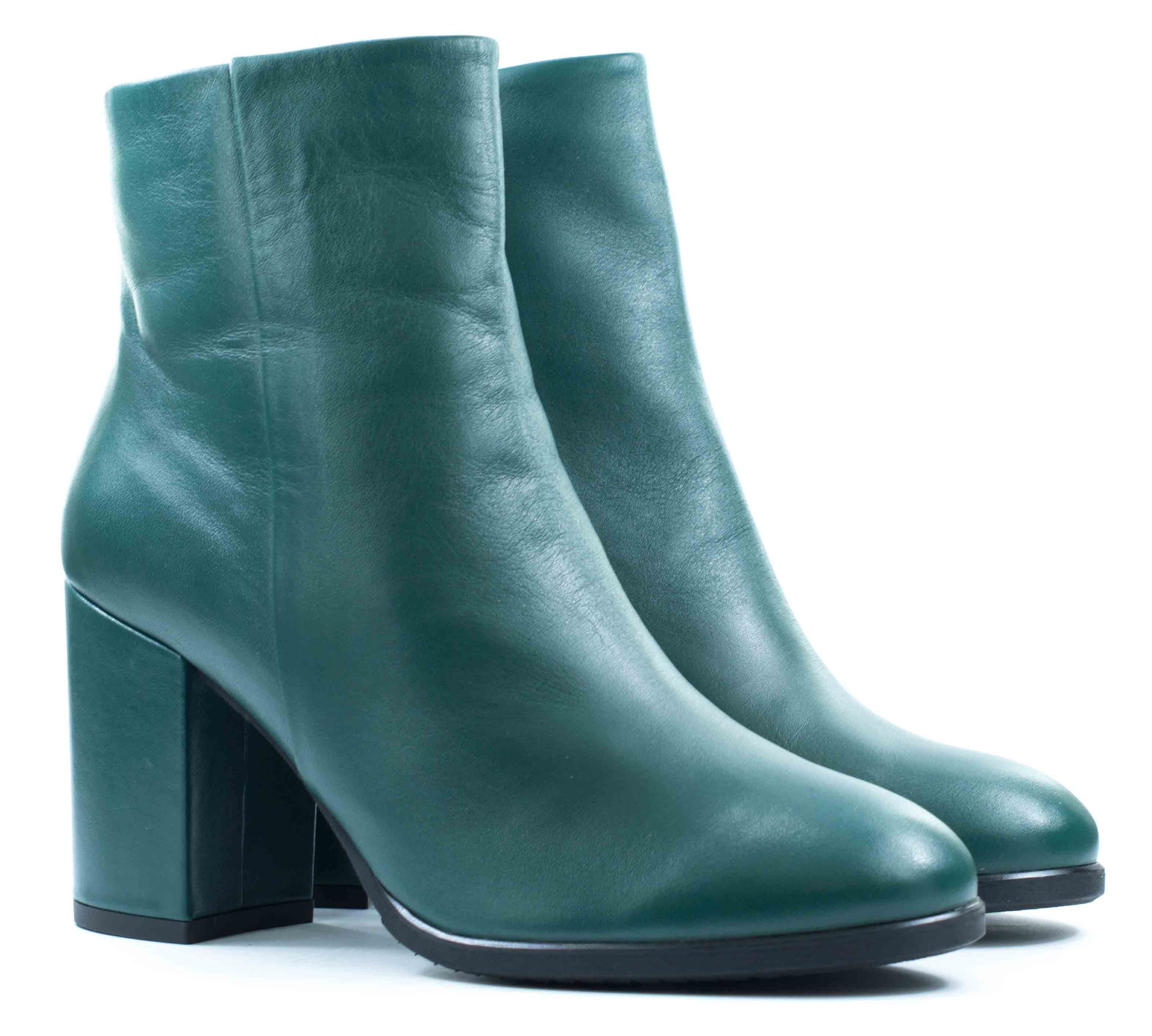 Женские Ботильоны Натур. Кожа STEPTER * 5870 Зелёные