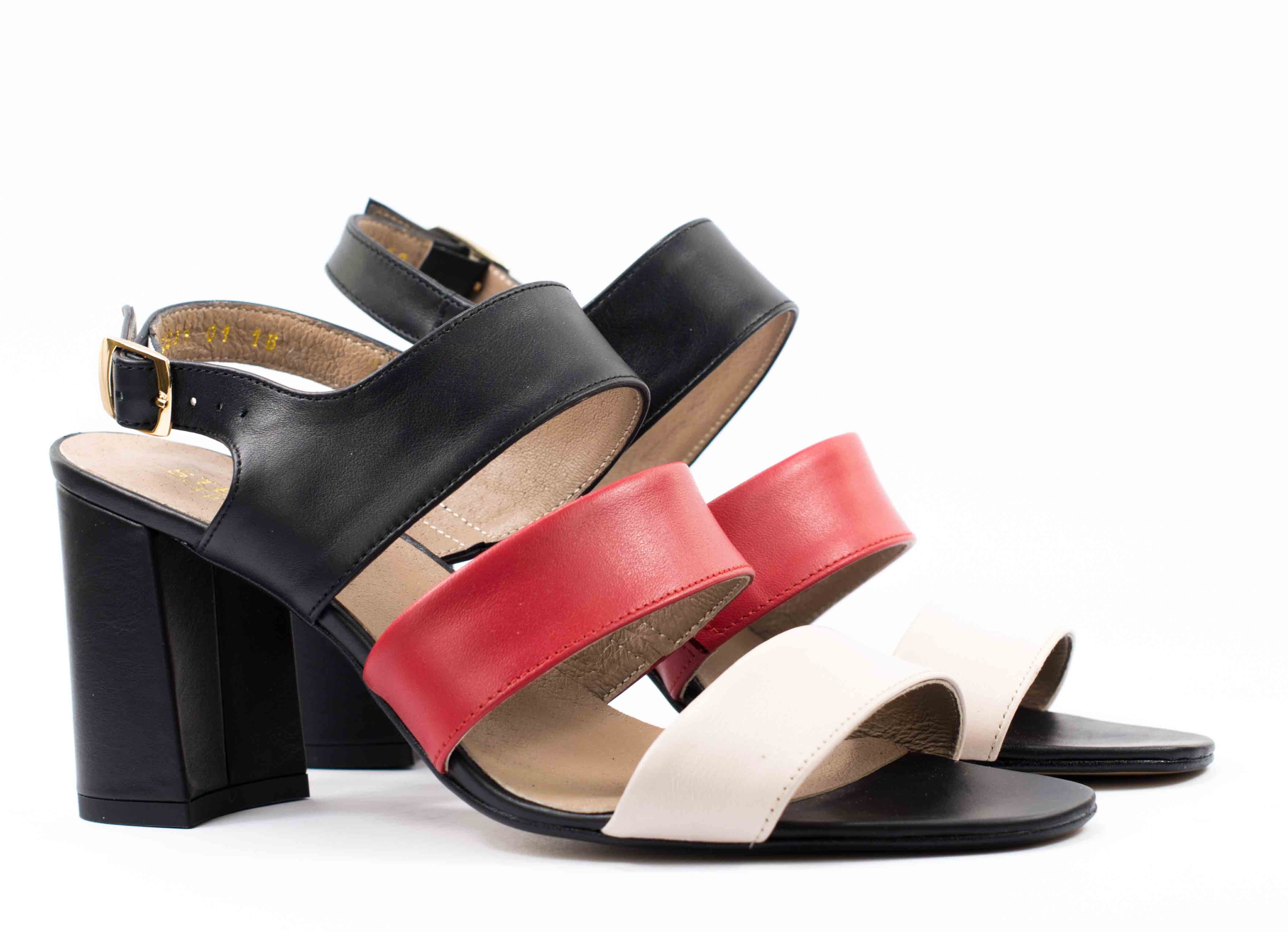 Женские Босоножки Натур. Кожа STEPTER * 6531 КРАСНЫЕ