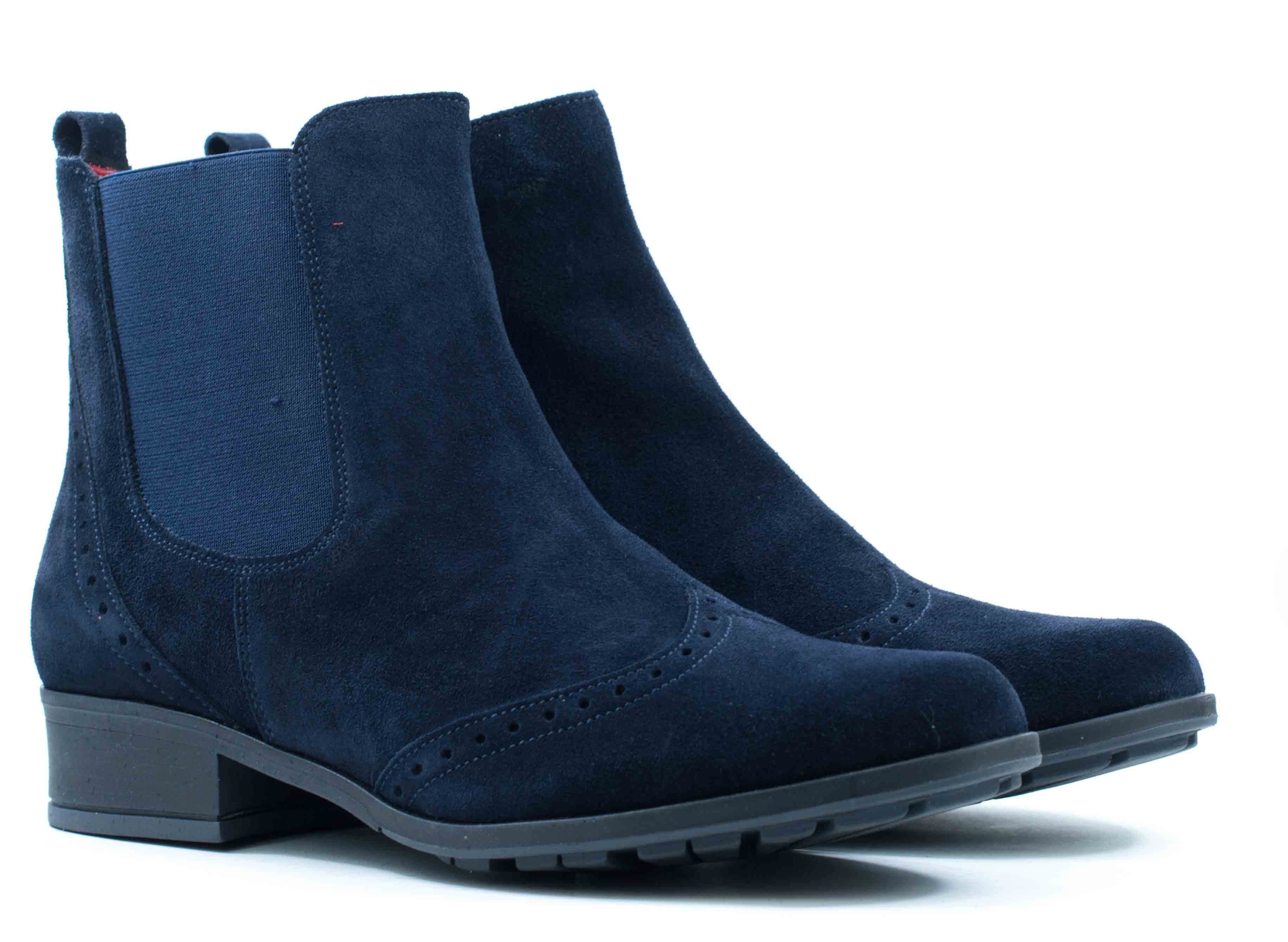 Женские Ботинки Замша STEPTER * 6074 Синие