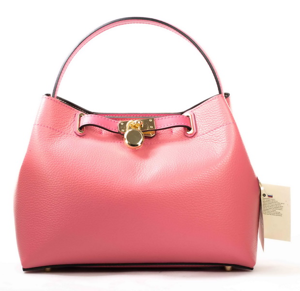 Женские Сумки Натур. Кожа VERA PELLE * 8966 КОРАЛОВЫЙ