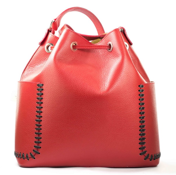 Женские Сумки Натур. Кожа VERA PELLE * 8926 КРАСНЫЙ