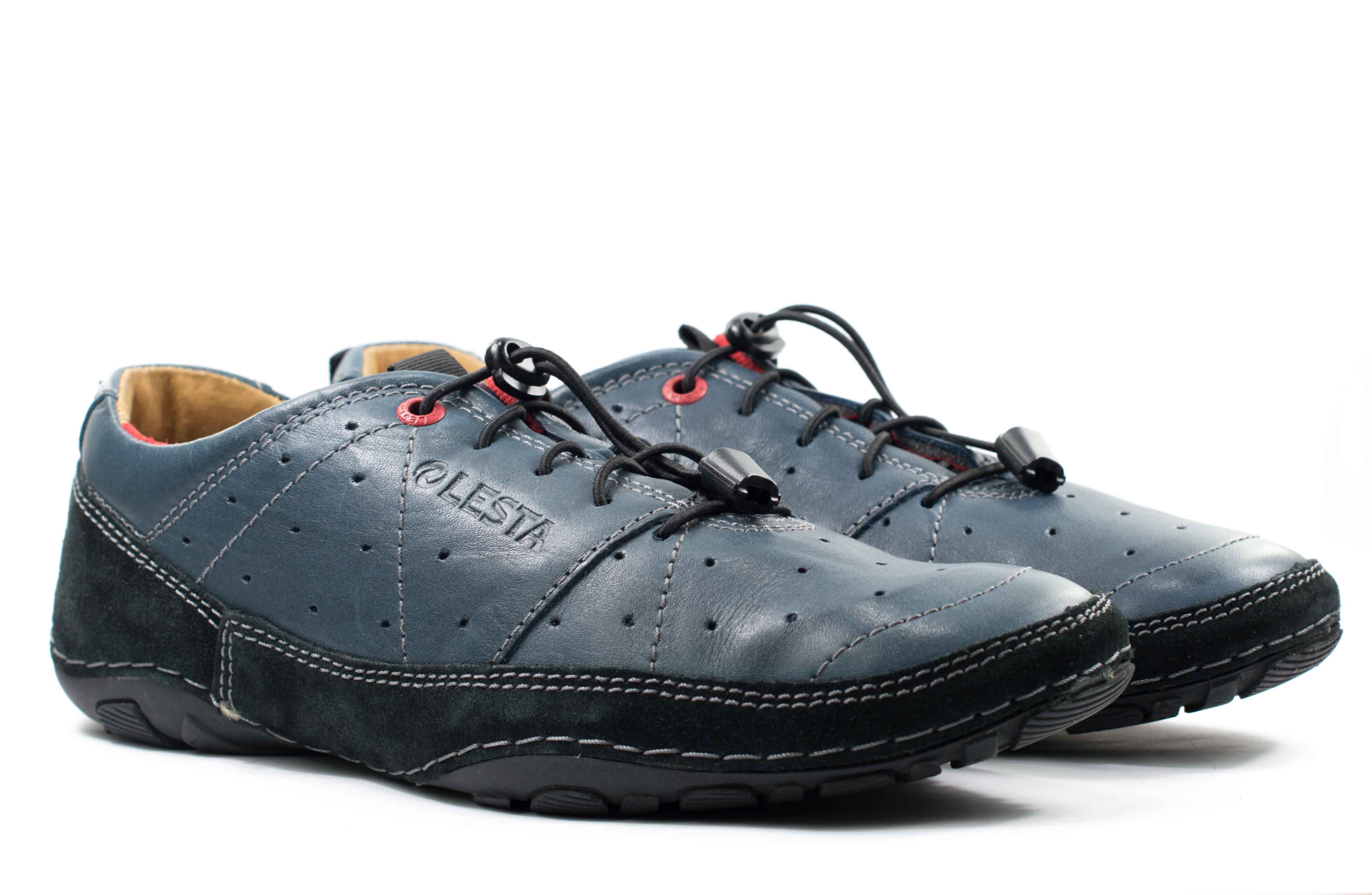 Мужские Кроссовки Натур. Кожа LESTA * 4091-5-30A