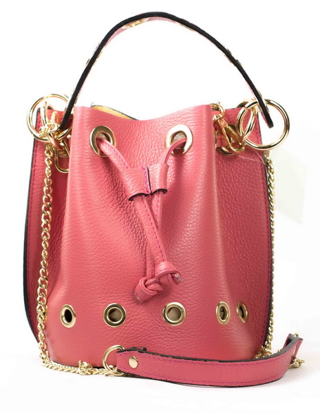 Женские Сумки Натур. Кожа EMANUELA FERRETTI * 1660 КОРАЛОВЫЙ