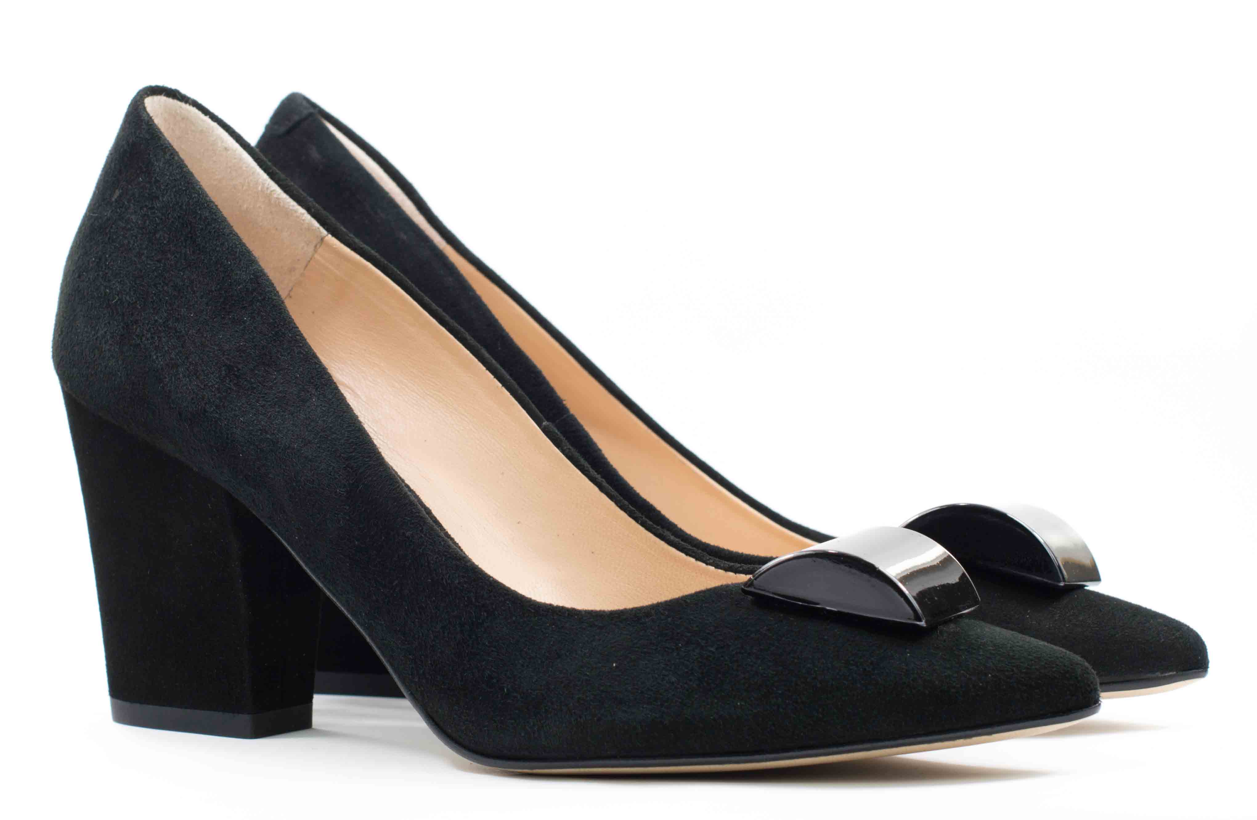 Женские Туфлі човники Натуральна замша SOLO FEMME * 75444-07-020