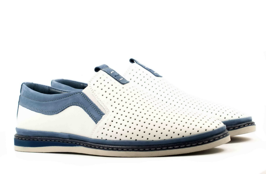 Мужские Мокасины Натур. Кожа KADAR * 2790948 БЕЛЫЙ