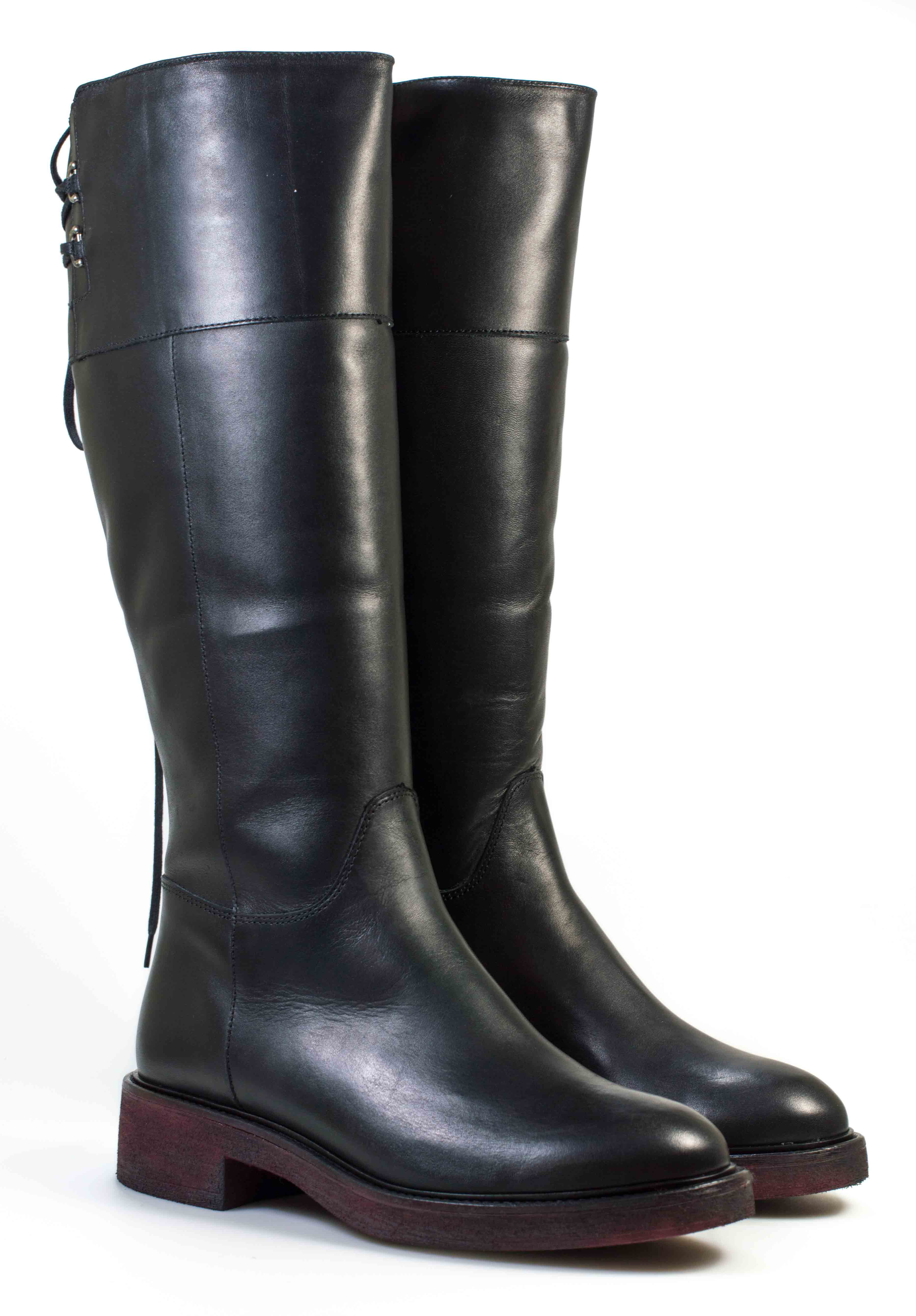 Женские Сапоги Натур. Кожа ANNMEX * 8256 01SK