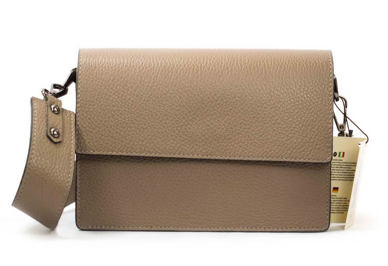 Женские Сумки Натур. Кожа EMANUELA FERRETTI * 85213  БЕЖЕВЫЙ