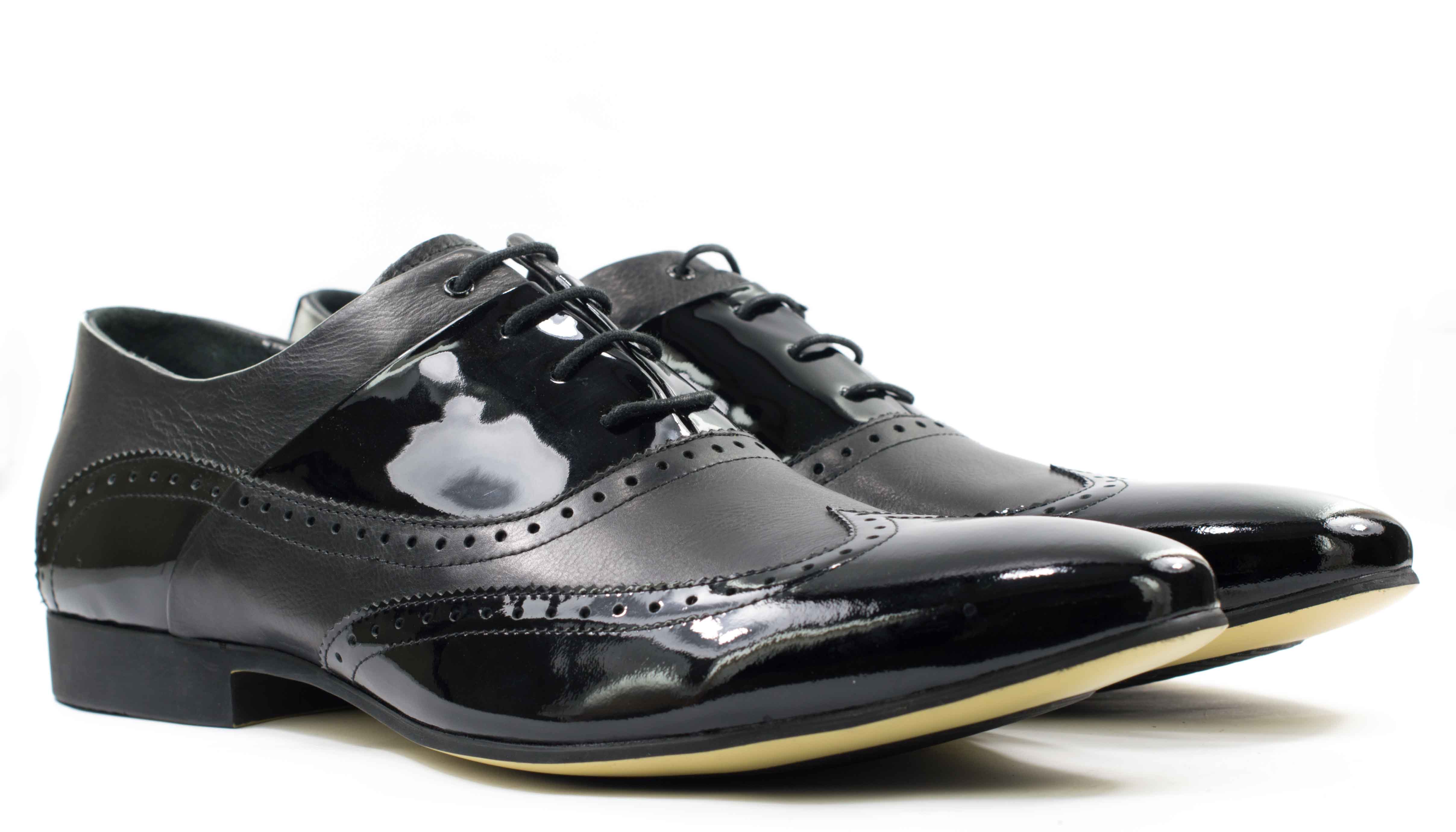 Мужские Туфли модельные Кожа/Лак VITTO ROSSI * 31366-11-605