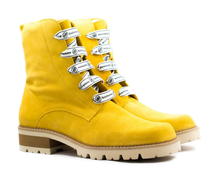 Женские Черевики Замша SOLO FEMME * 15807-02