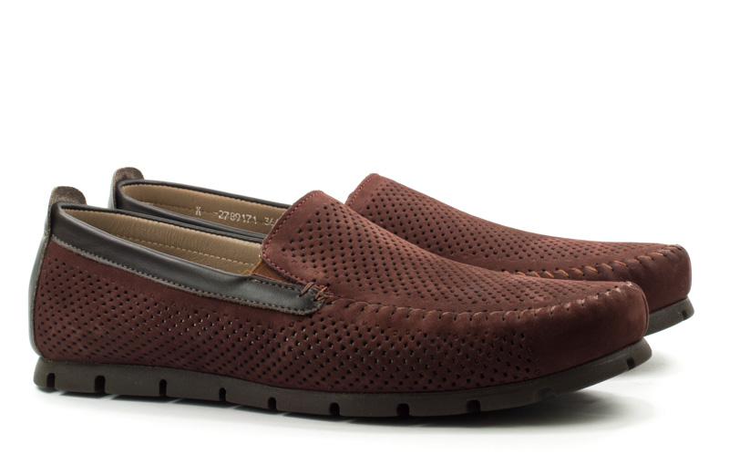 Мужские Мокасины Нубук KADAR * 2789171