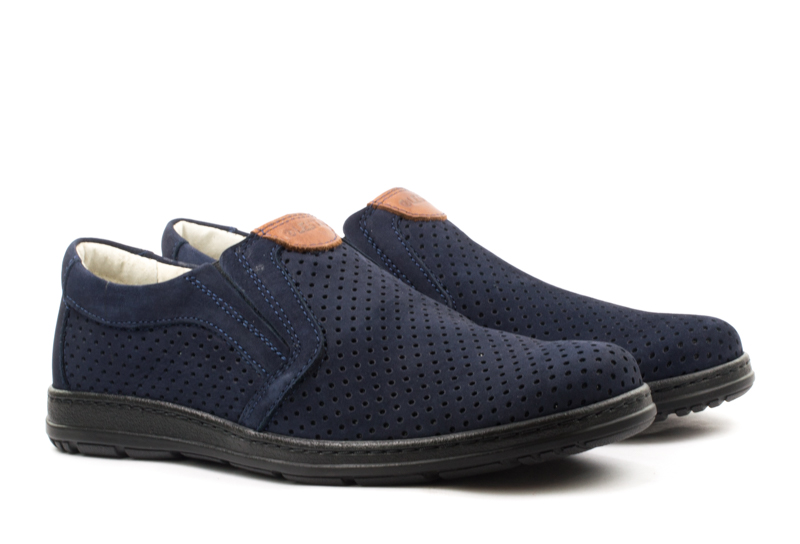 Мужские Мокасины Нубук LESTA * 4300-2-3094