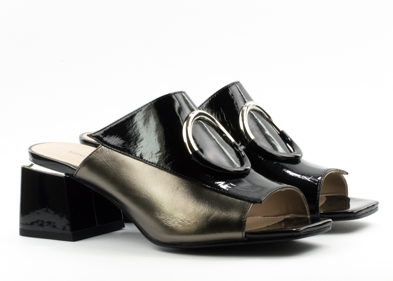 Женские Мюли Натуральний лак  VITTO ROSSI * 19db-662-07-3C