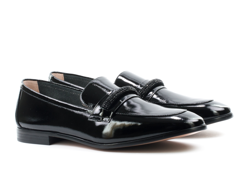 Женские Туфли лоферы Натуральный Лак VITTO ROSSI * 16db-058-47-1A