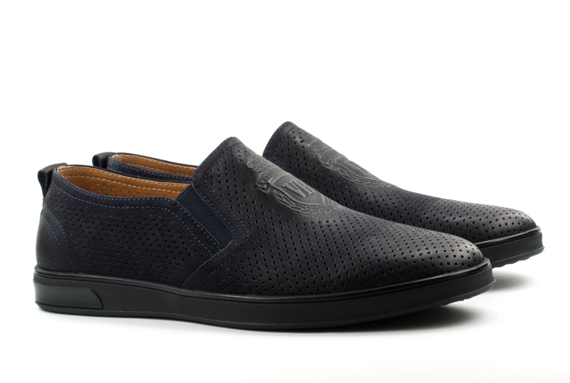 Мужские Мокасины Нубук VITTO ROSSI * 51db-385-22-1A