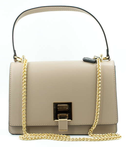 Женские Сумки Натур. Кожа EMANUELA FERRETTI * 85229 БЕЖЕВАЯ