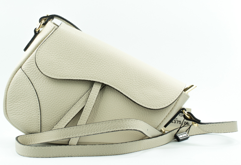 Женские Сумки Натур. Кожа EMANUELA FERRETTI * 85310 БЕЖЕВАЯ