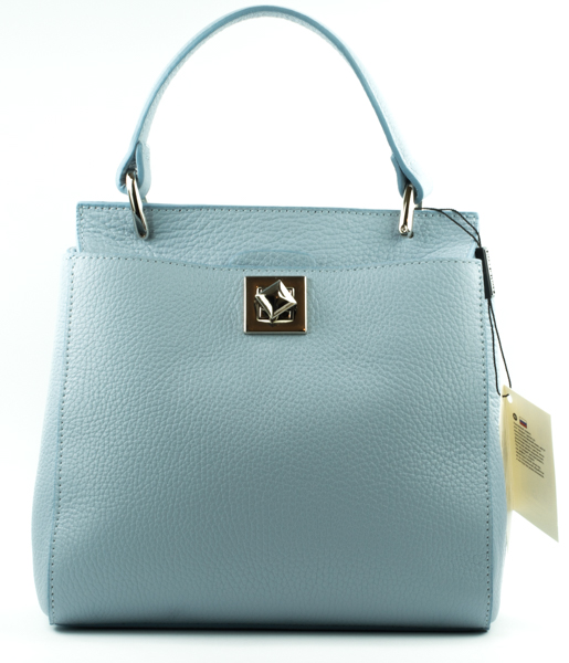 Женские Сумки Натур. Кожа EMANUELA FERRETTI * 6895 ГОЛУБАЯ