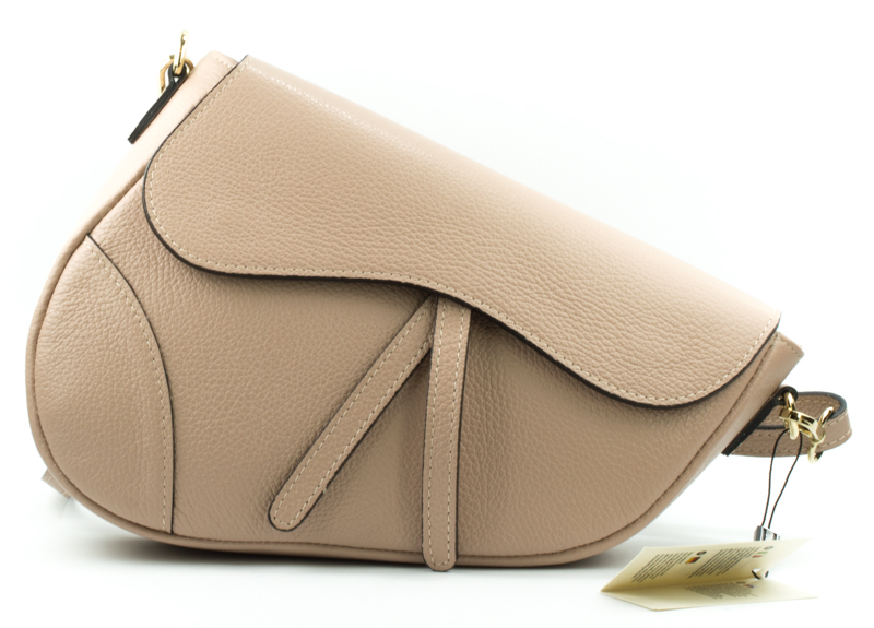 Женские Сумки Натур. Кожа EMANUELA FERRETTI * 85309 БЕЖЕВАЯ