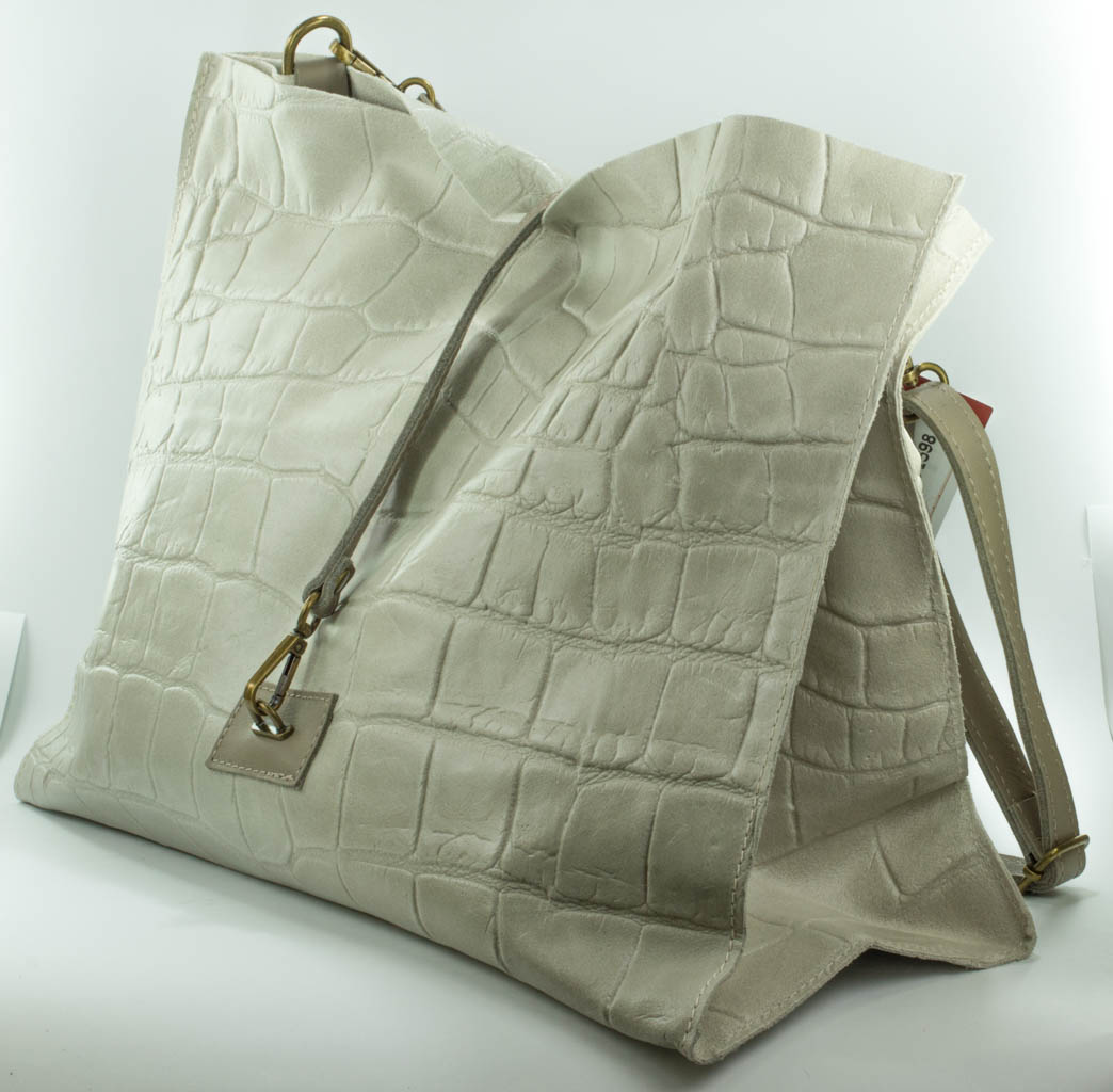 Женские Сумки Натур. Кожа EMANUELA FERRETTI * 6912 БЕЖЕВЫЙ