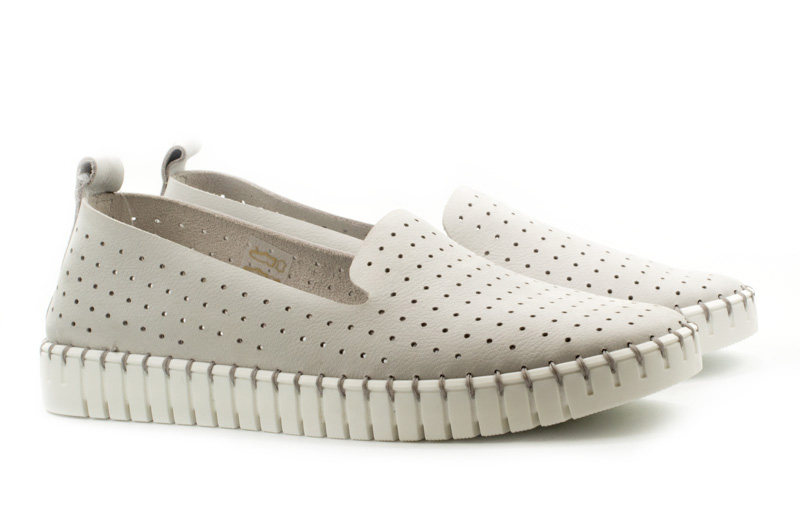 Женские Слипоны Натур. Шкіра NESSI * 18390-915