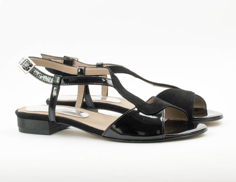 Женские Босоножки Замша/Лак STEPTER * 6933