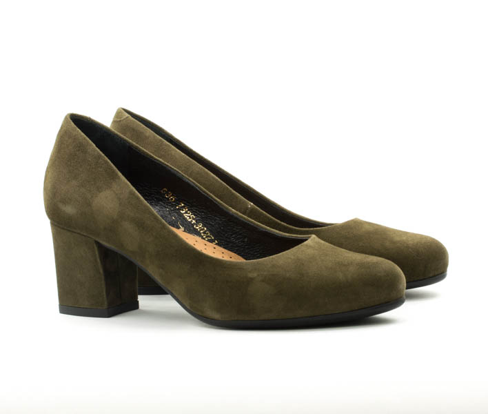Женские Туфлі човники Замша BEST BUT * 7325020-205 Зелёные