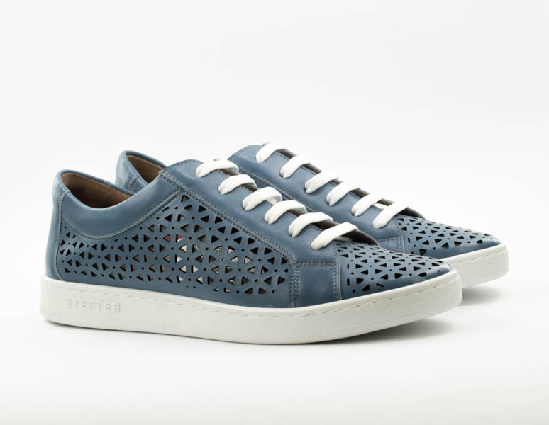 Женские Мокасины Натур. Кожа STEPTER * 6835 ГОЛУБЫЕ