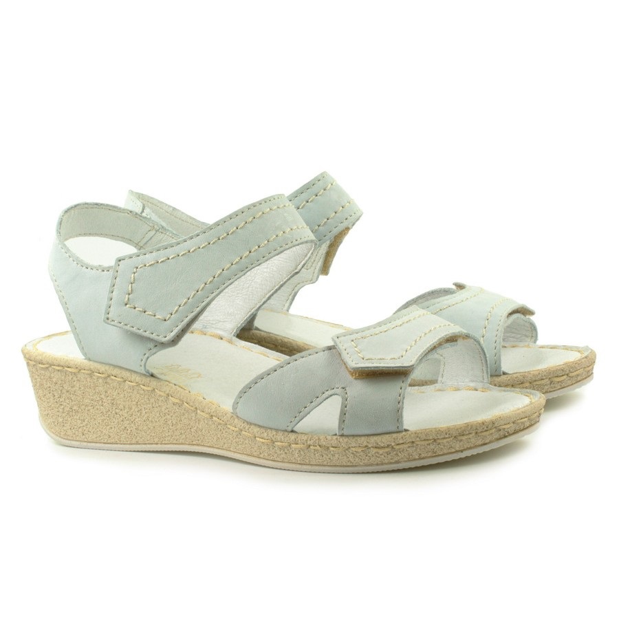 Женские Босоножки Натур. Кожа LESTA * 1263-1-0064