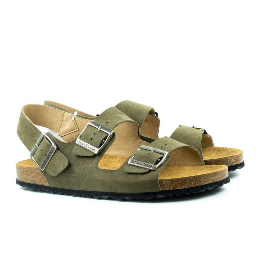 Мужские Босоножки Нубук NIK * 06-0355-02-7-18