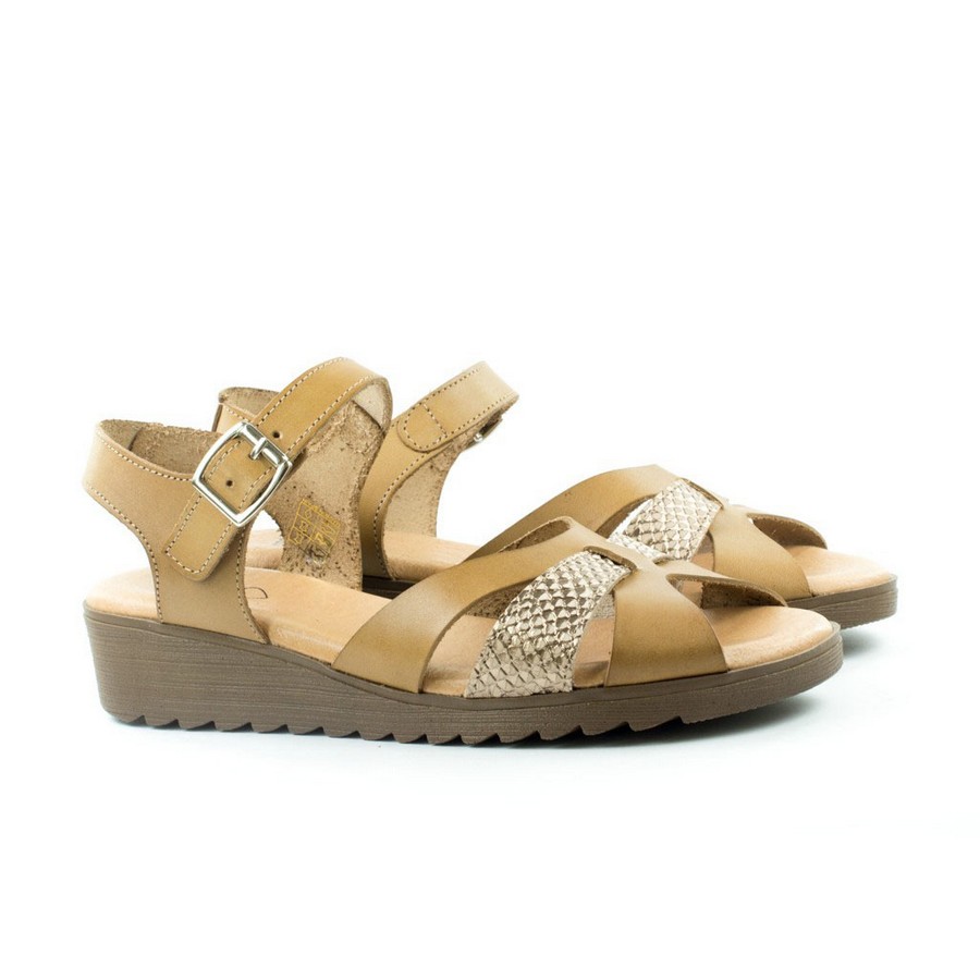 Женские Босоножки Натур. Кожа PRESSO * 2-2900