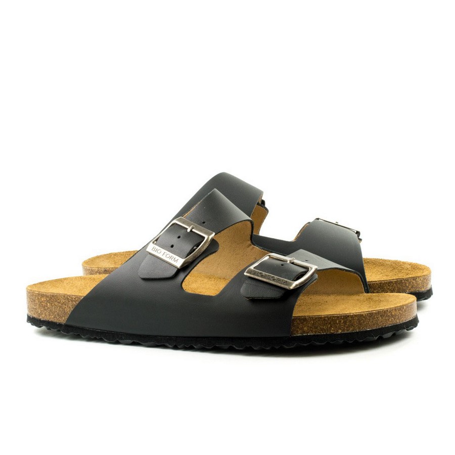 Мужские Шлёпанцы Натур. Кожа NIK * 06-0354-01-7-01