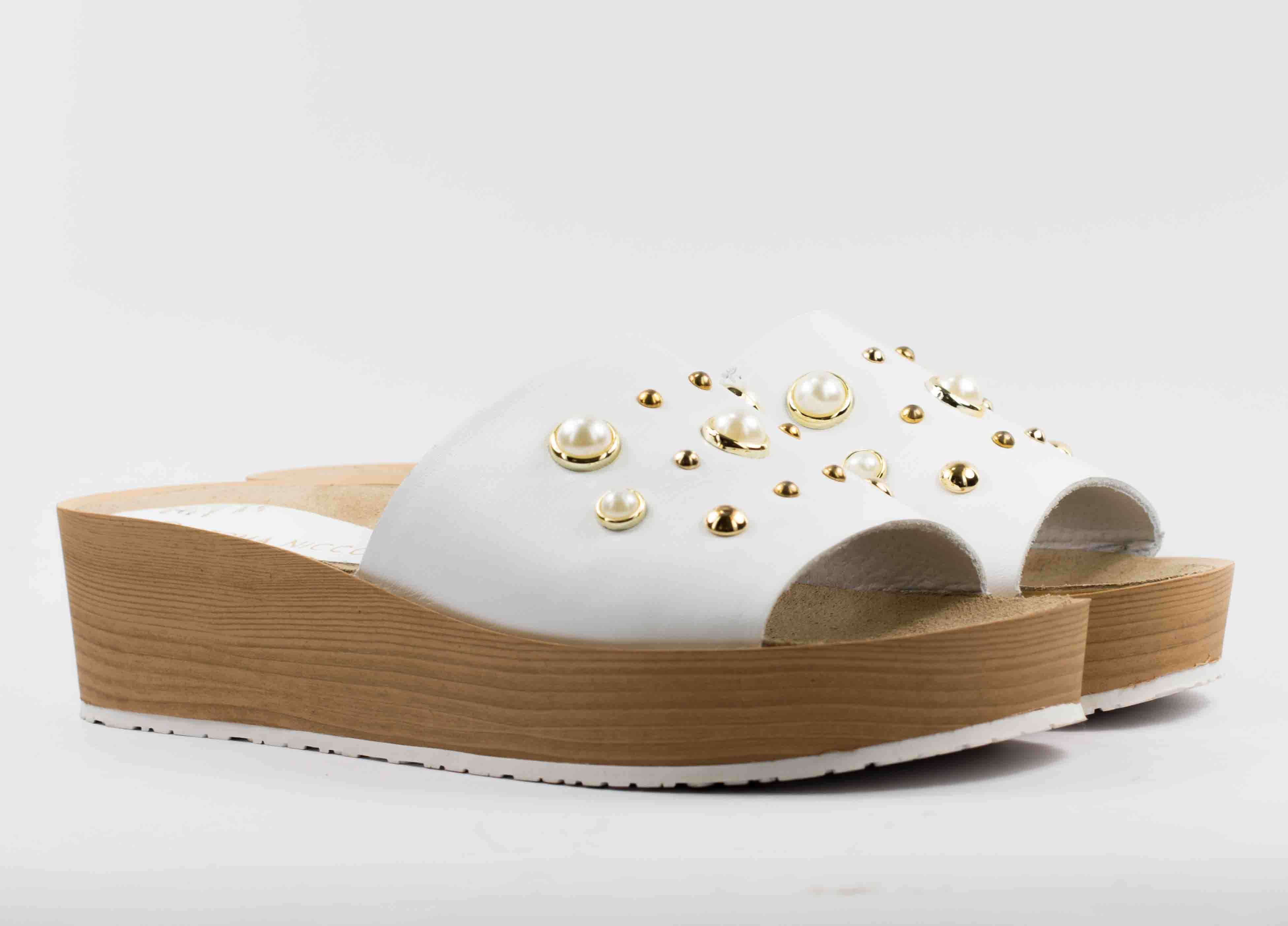 Женские Шлёпанцы Натур. Кожа NIK * 07-0316-01