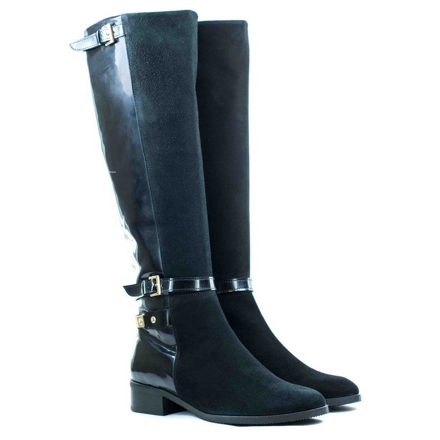 Женские Чоботи Замша-Лак STEPTER * 5344