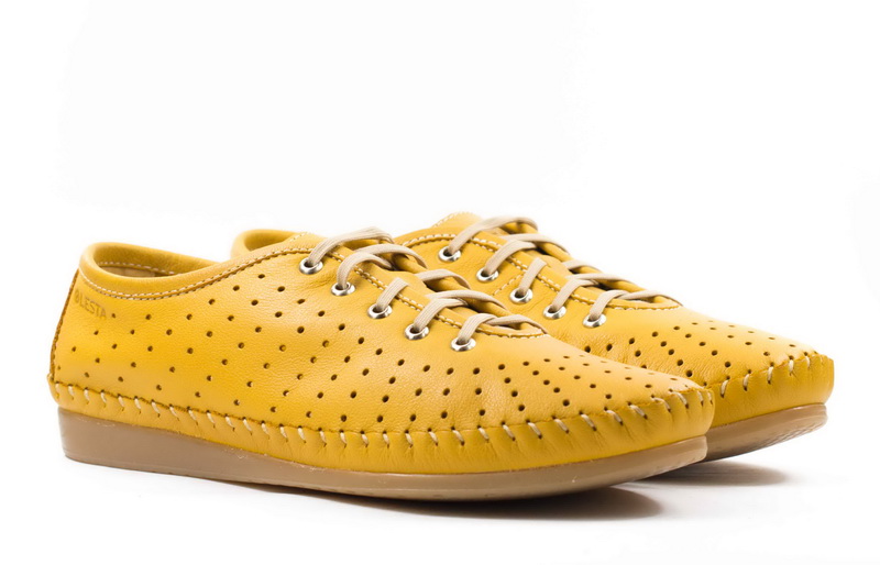 Женские Мокасини Натур. Шкіра LESTA * 4171-1-4044