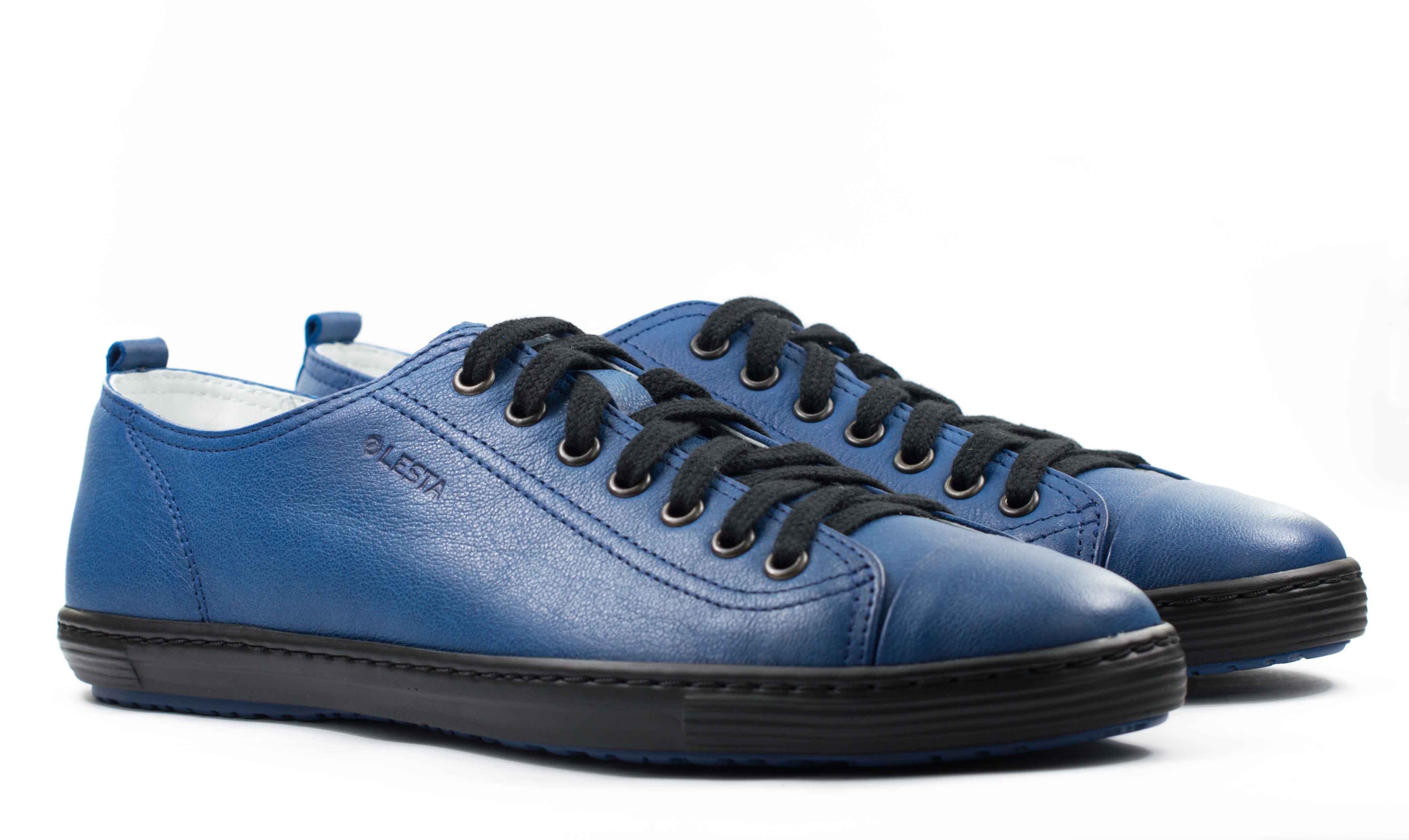 Мужские Кеды Натур. Кожа LESTA * 4259-1-3044