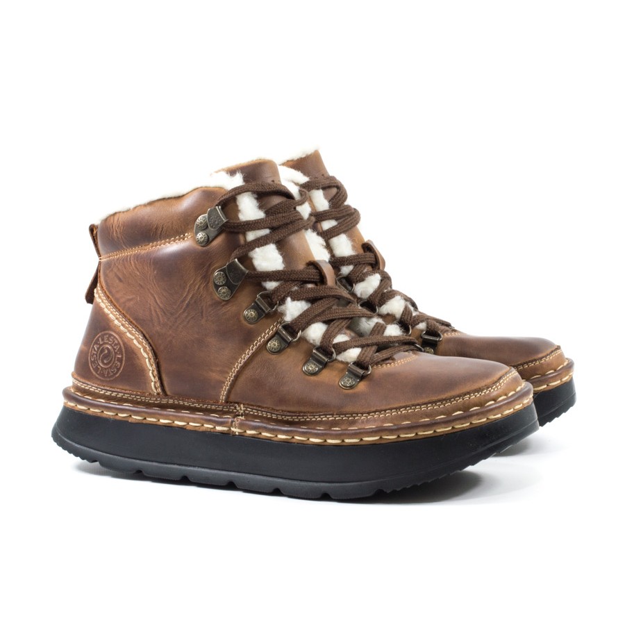 Женские Ботинки Натур. Кожа LESTA * 6322-7-19E1