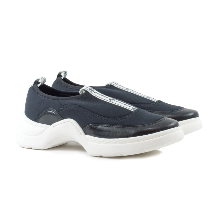 Женские Кросівки Натуральна шкіра-Текстиль SOLO FEMME * 50001-01