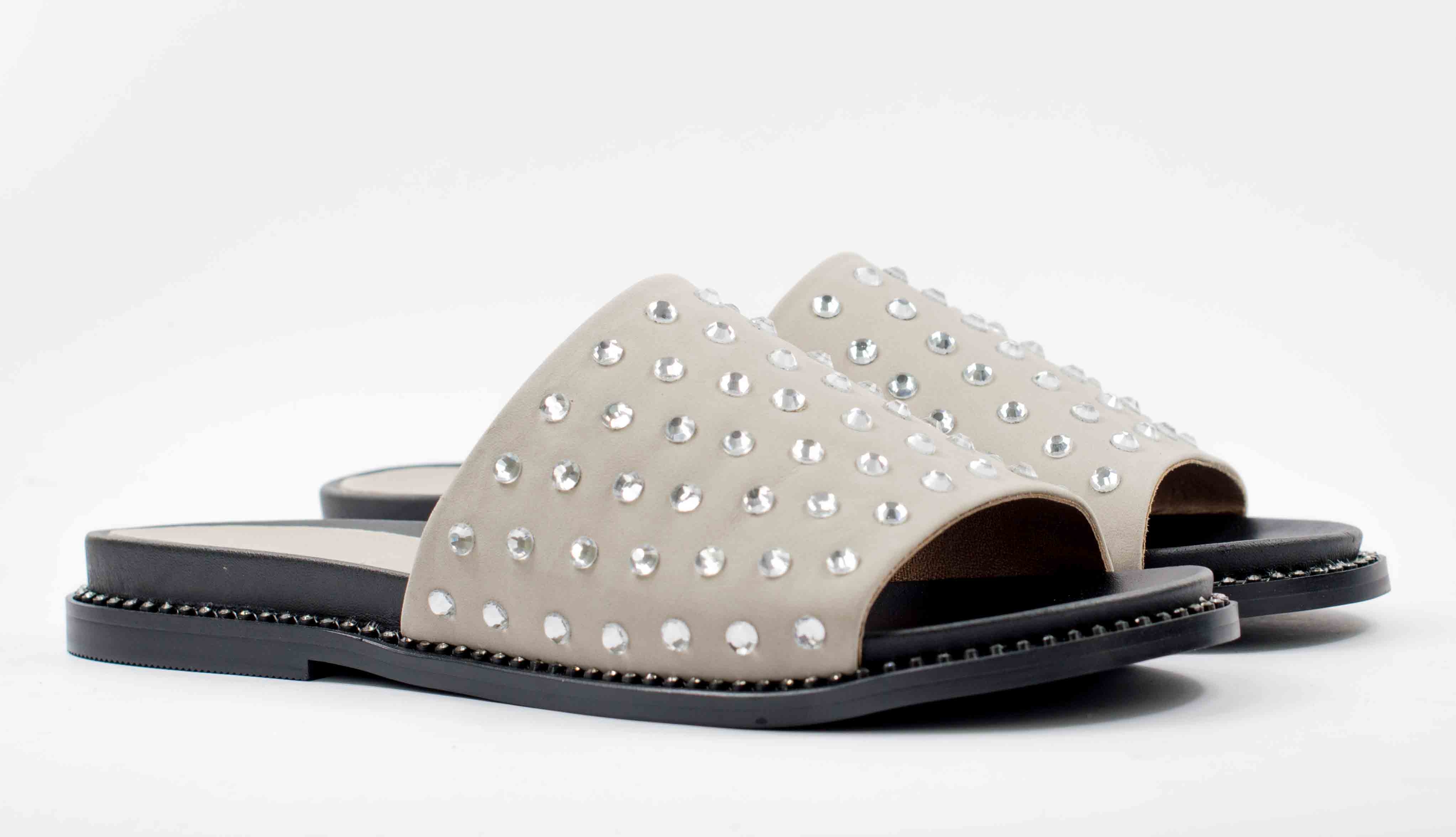 Женские Шлёпанцы Нубук VITTO ROSSI * D165-29-N485