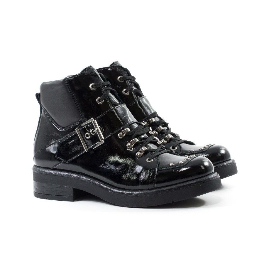 Женские Ботинки Натуральный Лак SIMEN * 1832A