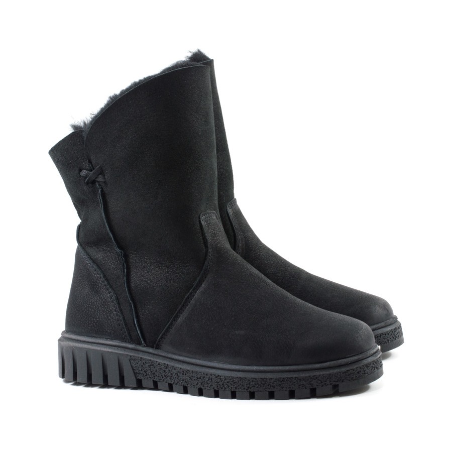 Женские Ботинки комфорт Нубук LESTA * 6590-7-103910B4