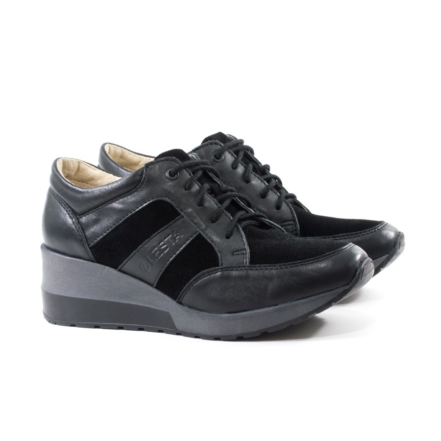 Женские Кроссовки Замша-Шкіра LESTA * 4341-1-10361031