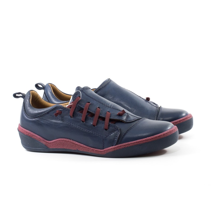 Женские Туфли комфорт Натур. Кожа SAFESTEP * 19507 СИНИЕ