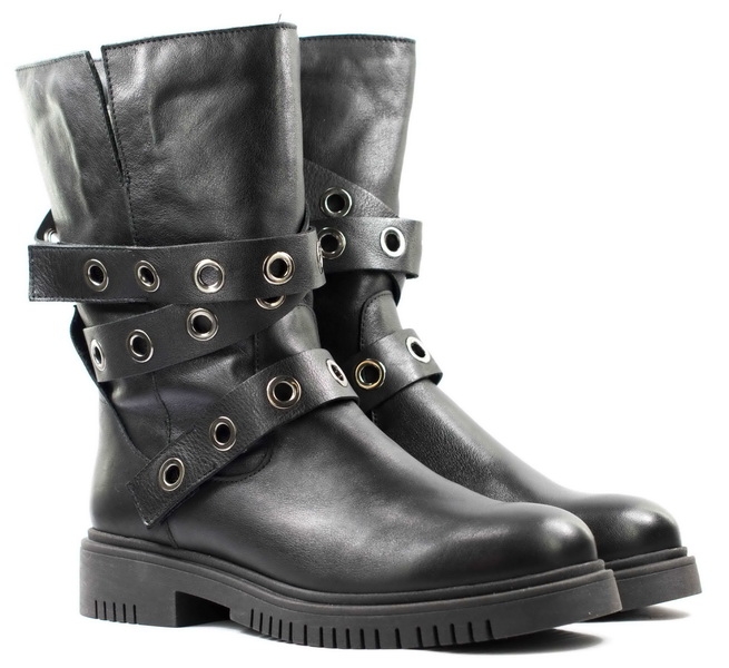 Женские Сапоги Натур. Кожа NESSI * 18420